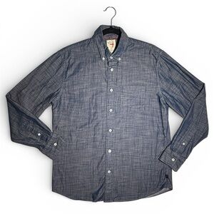 Relwen Hunstman Blue LS Shirt Button Down Men’s Size L